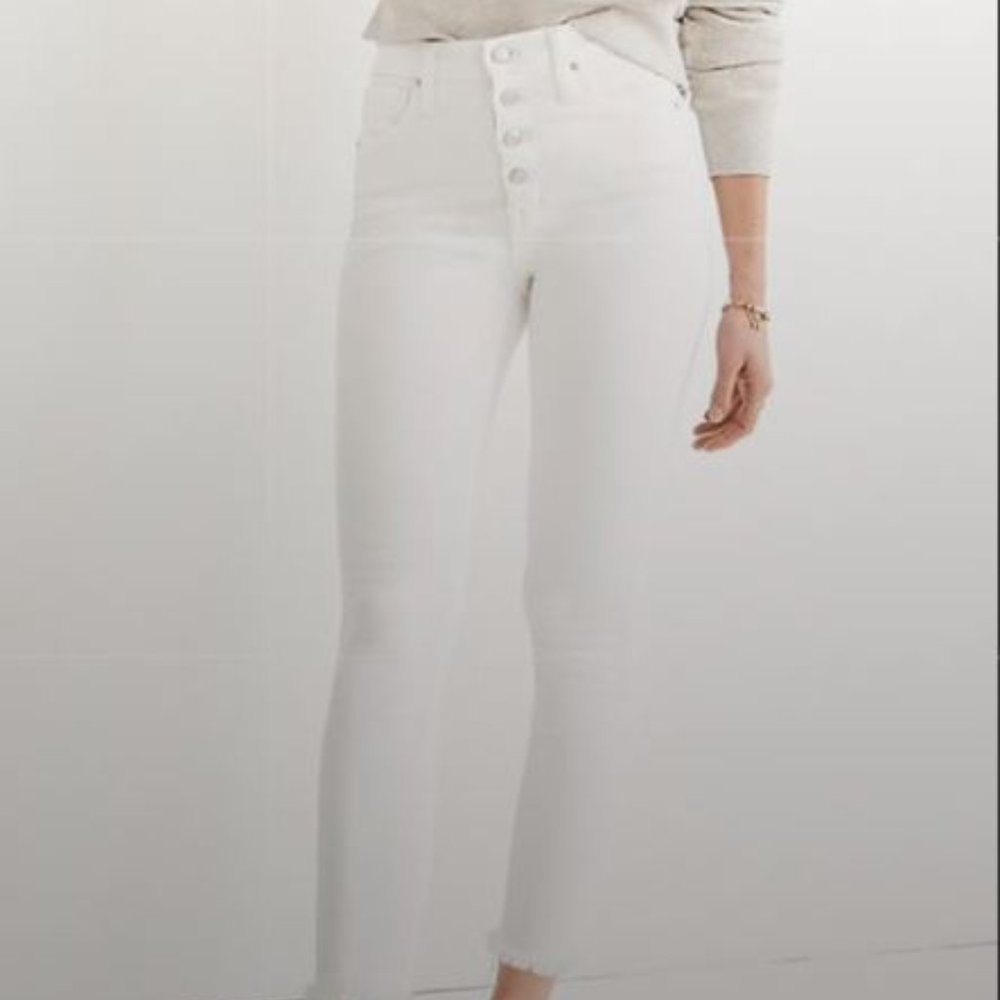 Madewell High-Rise Skinny Crop Jeans - 31